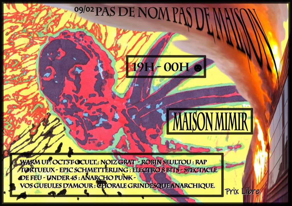 Pas d&rsquo;nom pas d&rsquo;maison – Premier anniversaire du grand brasier : Image à la une