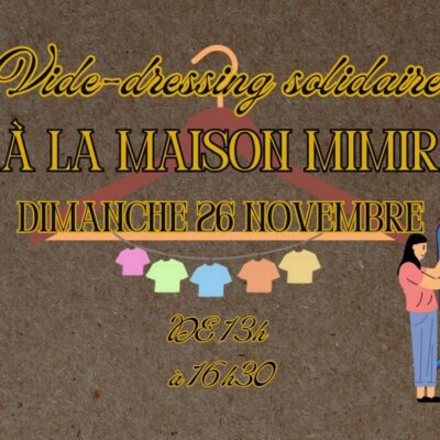 Vide dressing solidaire + Ambiance CHILL : image à la une