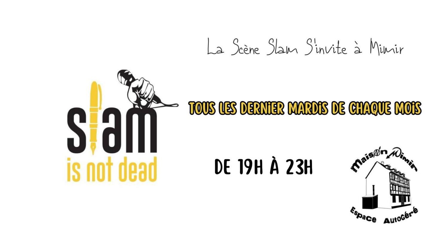 La Scène Slam S&rsquo;invite à Mimir : Image à la une