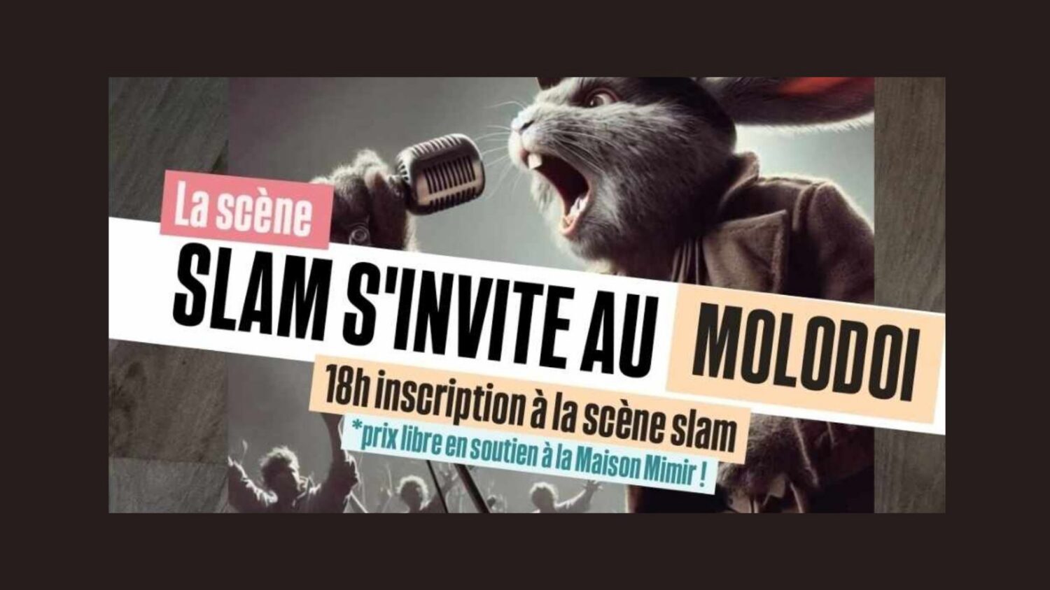 Scène SLAM au MIMIRODOÏ (Soutien à Mimir) : Image à la une