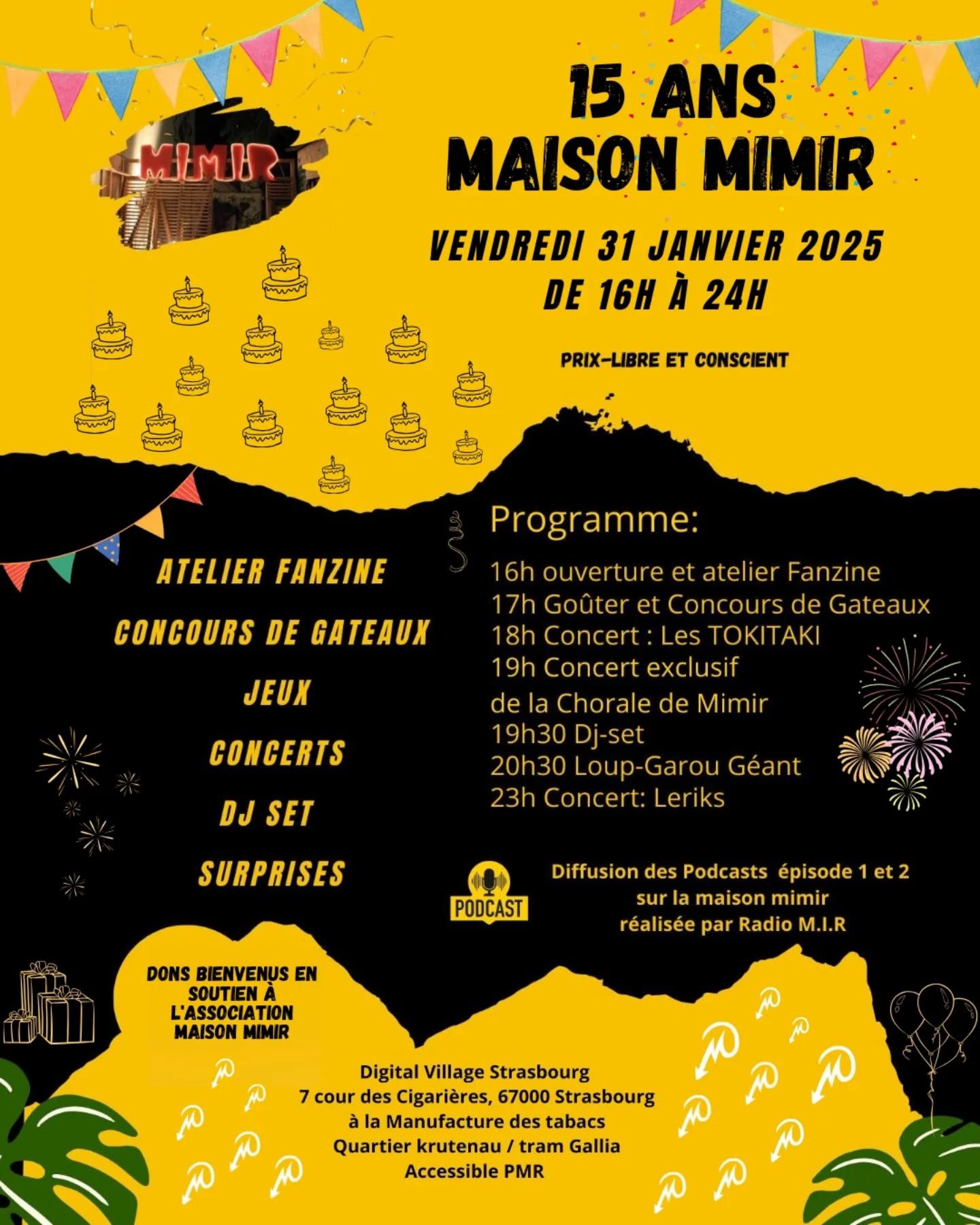 LES 15 ANS DE LA MAISON MIMIR !!! : Image à la une