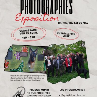Du 25 au 27 : Exposition PHOTOGRAPHIES « Joséphine Becker » : image à la une