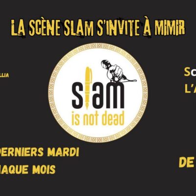 La Scène SLAM s&rsquo;invite à MIMIR : image à la une