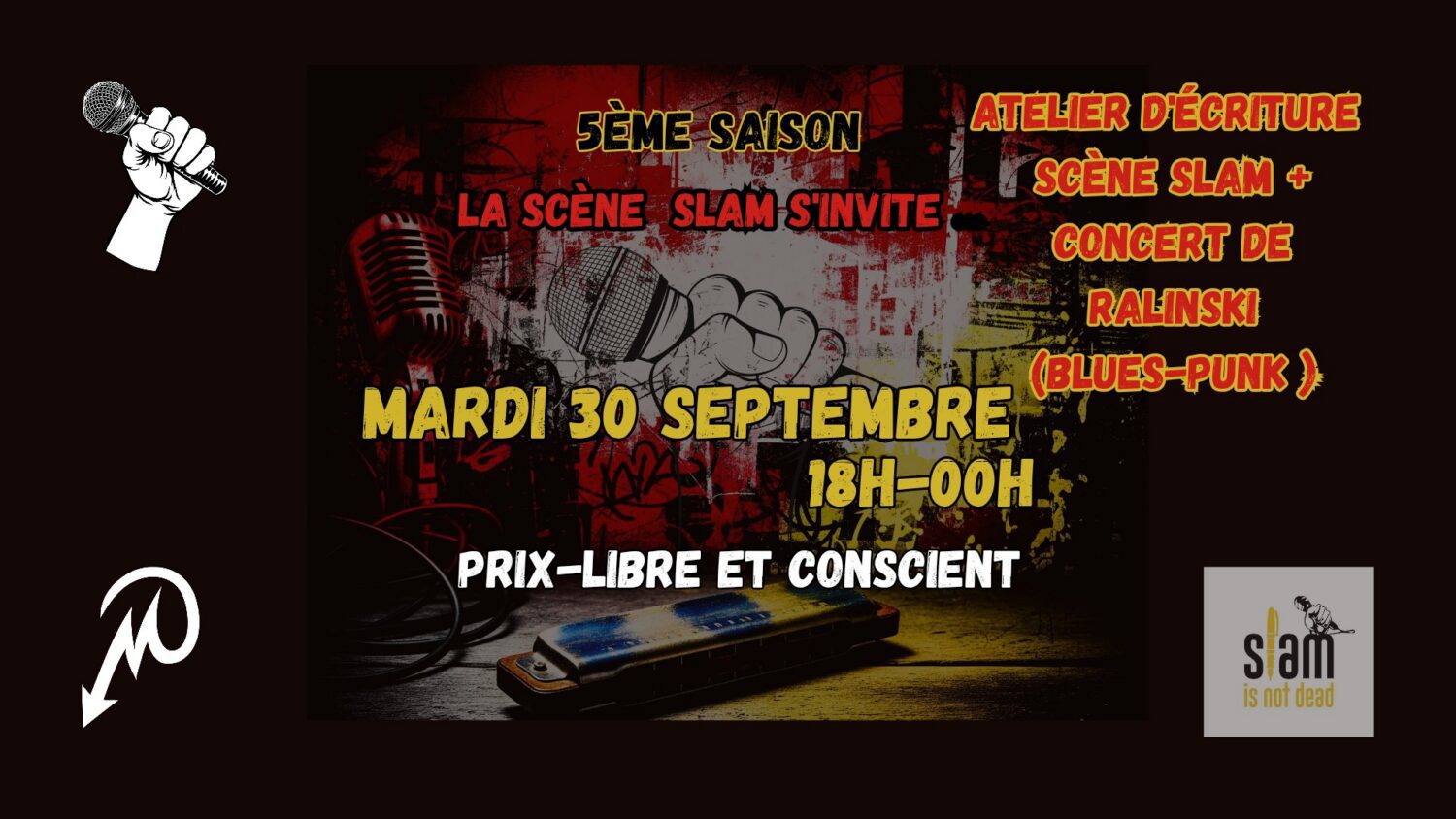 La scène SLAM s&rsquo;invite à MIMIR : Image à la une