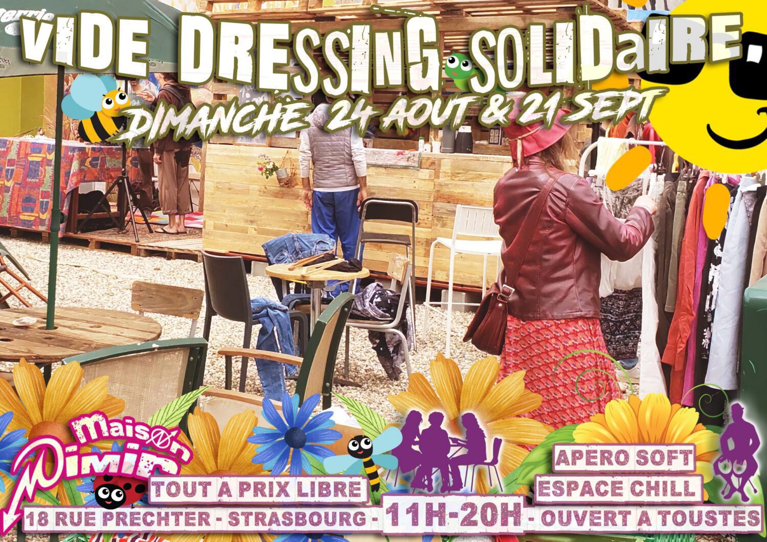 VIDE DRESSING SOLIDAIRE & Espace Chill : Image à la une