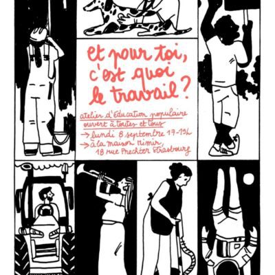 « Et toi, pour toi, c&rsquo;est quoi le travail » Atelier d&rsquo;éducation populaire : image à la une