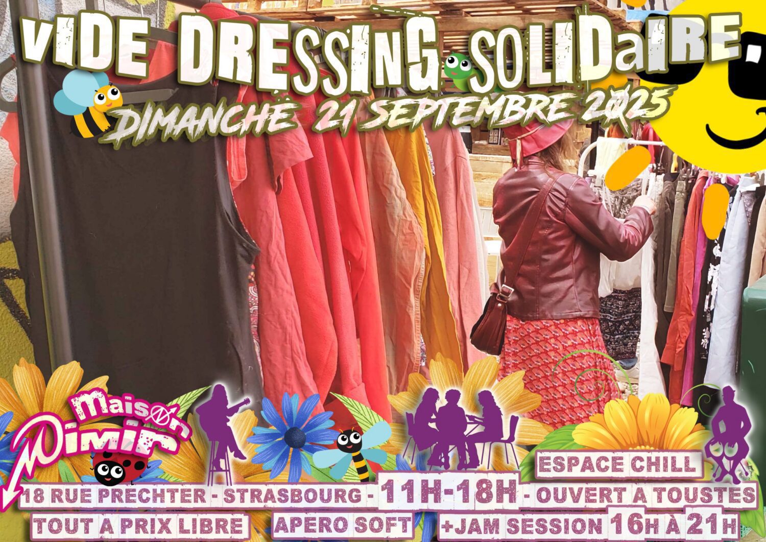 VIDE DRESSING SOLIDAIRE & Espace Chill : Image à la une
