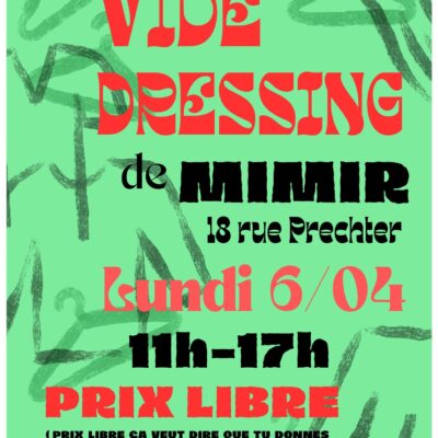 VIDE DRESSING Solidaire en terrasse à Mimir : image à la une