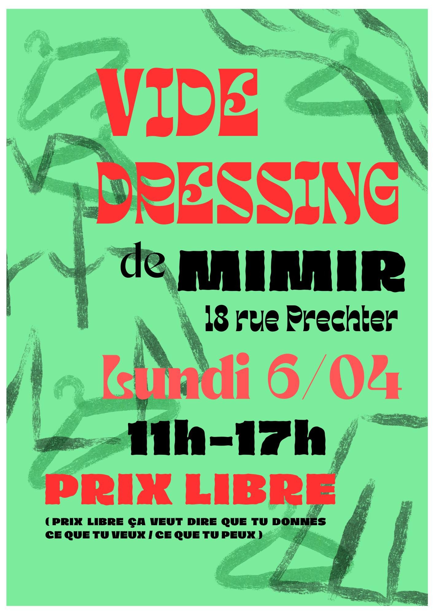 06/04/2026 : VIDE DRESSING Solidaire en terrasse à Mimir : Image à la une